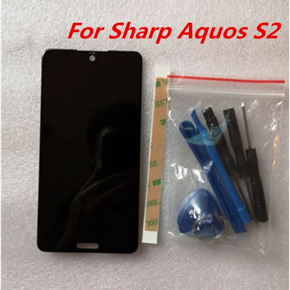 Для Sharp Aquos S2 ЖК-дисплей для сотового телефона+ сенсорный экран дигитайзер сборка замена стекла для Sharp Aquos S3 MINI FS8018