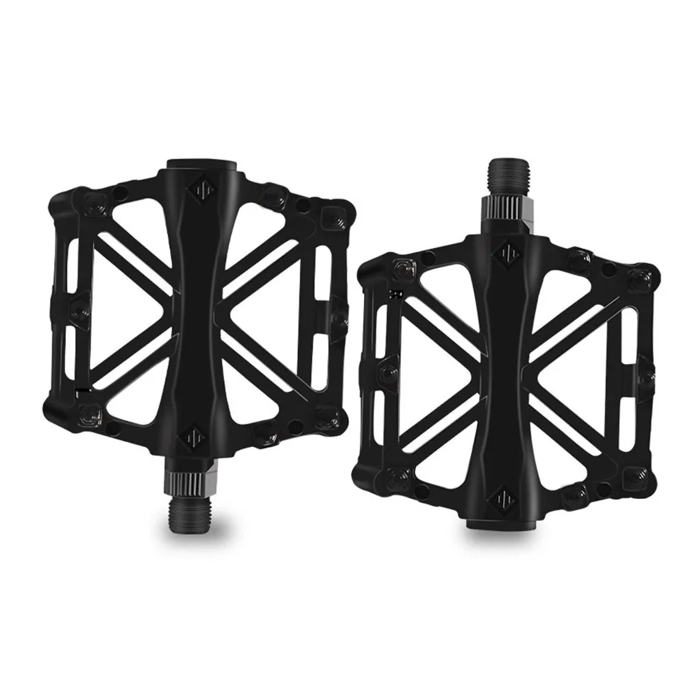 

1Pair 2/3 Bearing Bicycle Pedals Ultralight Aluminum MTB Road Folding Bike Pedal Flat Platform Cycling Bicycle Parts Accessories