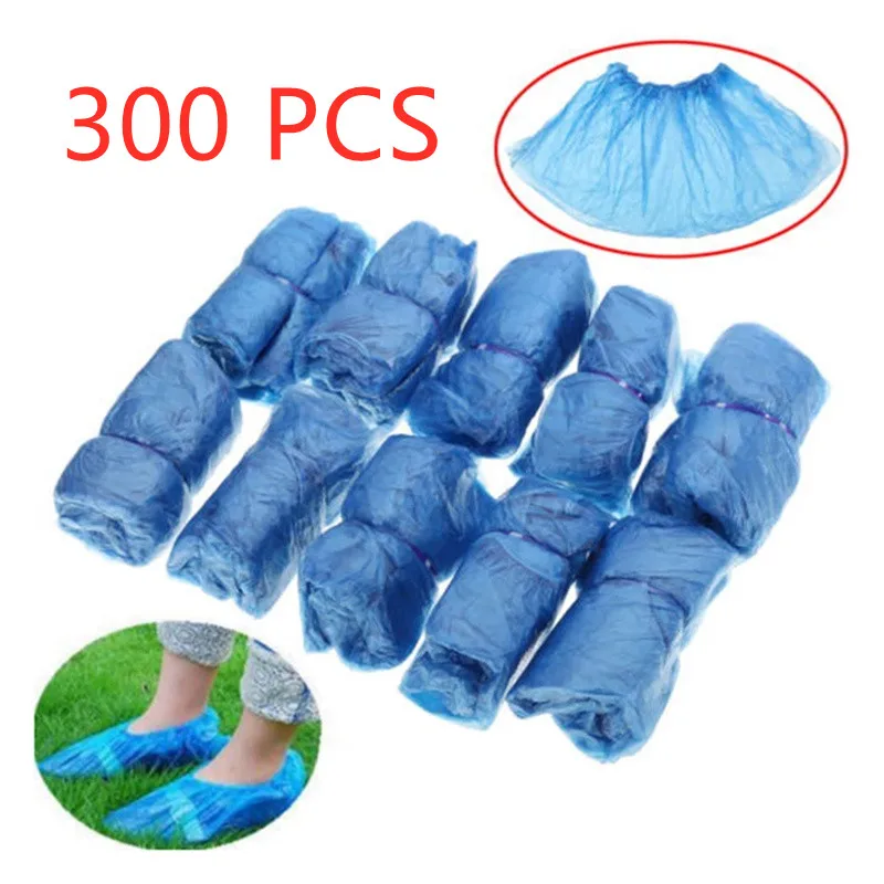 

200/300Pcs Shoe Covers Disposable Hygienic Boot Cover For Household Construction Workplace Indoor Carpet Floor Protection