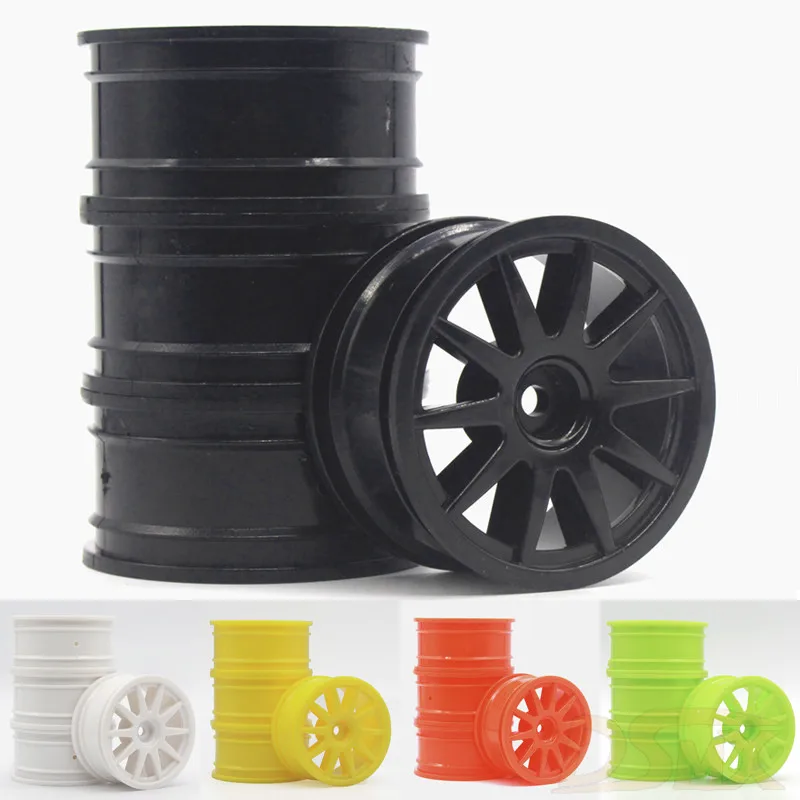 4pcs 1Set Plastic Wheel Rim Fit HPI HSP RC model 1:10 On-Road Racing Car 910ALL for HSP94123/94122/94103/D4/D3 | Игрушки и хобби