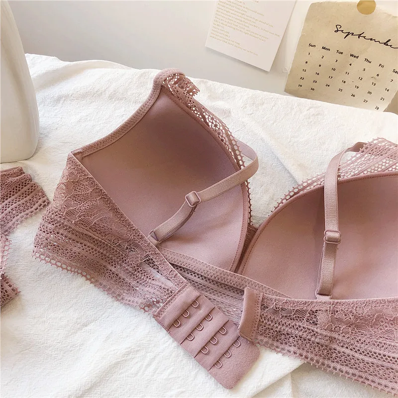 Комплект нижнего белья Wriufred бюстгальтер без косточек хлопковый удобный дышащий