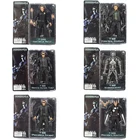 18 см NECA Терминатор 2 фигурку T-800 эндоскелет галерея Mall Cyberdyne разборки боя во время Pescadero модель игрушки