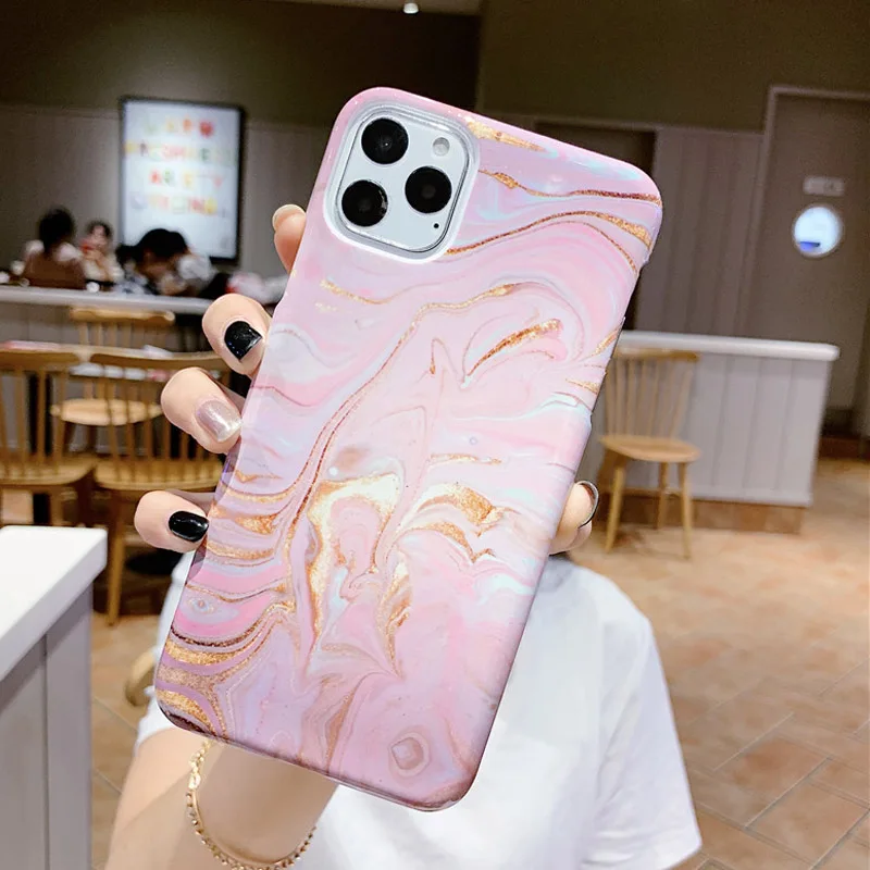Lovebay чехол с мраморной текстурой для iPhone 11 Pro Max X XS XR Xs Max чехол для iPhone 7 8 Plus Жесткие ПК-Чехлы