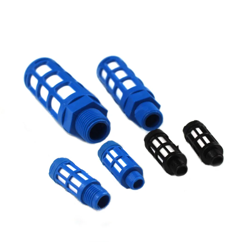 Пневматический Глушитель PSL с наружной резьбой 1/8 дюйма 1/4 3/8 1/2 3/4 1 дюйм шумовой