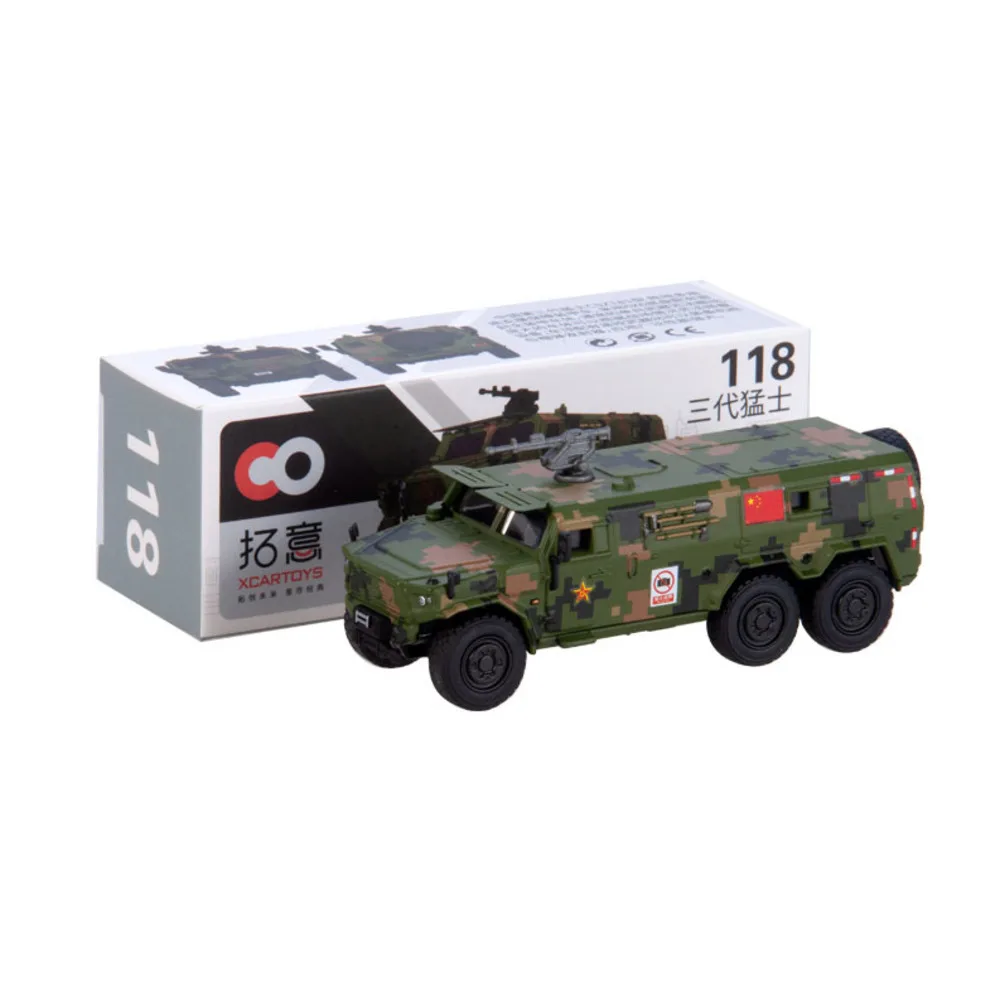 

1/64 Diecast Dongfeng Armour Mengshi Alloy Toy Car Model High Simulation Rubber Tire Metal Body Vehicle Model Toys For Children