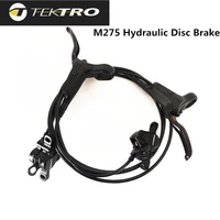 tektro hd m275 hydraulic disc brake for mountain bike mtb bicycle left front and right rear with brake rotor bicycle accessories