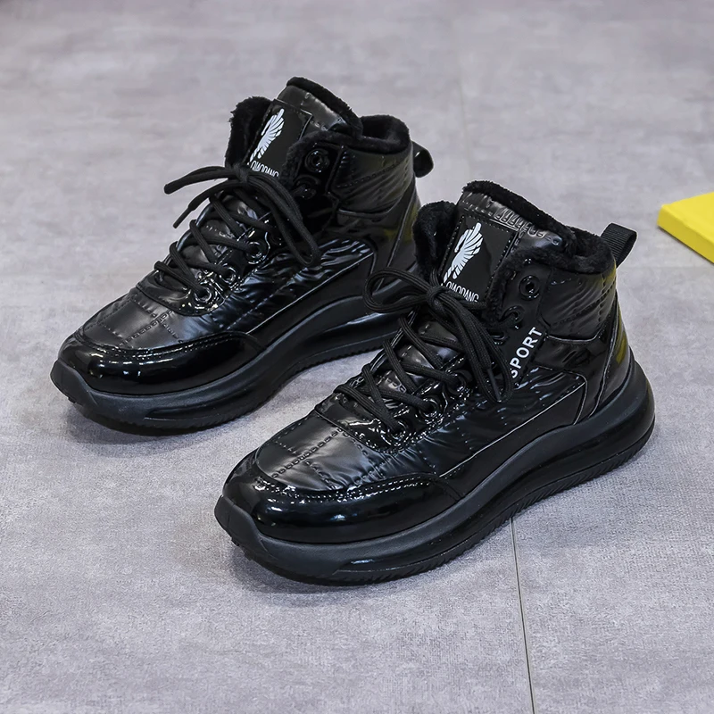 

Autumn And Winter New Unisex Light Shoes Snow Boots Waterproof Women Boots Men And Women Plus Velvet Sports Shoes