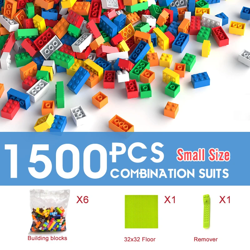 50 1500 шт. строительные блоки город DIY творческие кирпичи оптом модель дети сборные