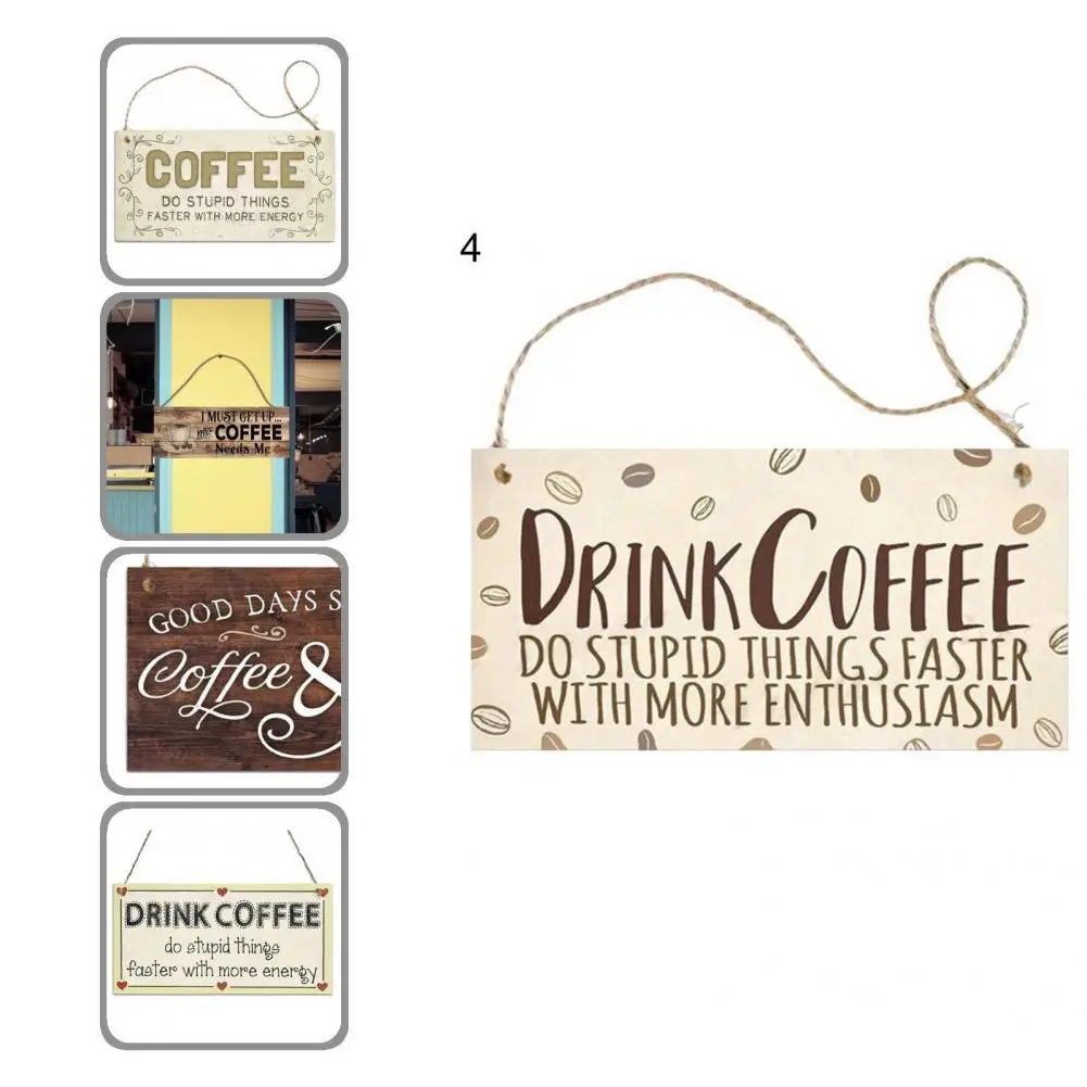 

Useful Exquisite Delicate Hanging Sign Door Sign Lightweight Smooth Edge