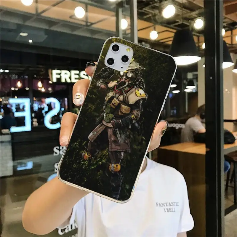 Лидер продаж новинка черный мягкий чехол из ТПУ с принтом игры Apex Legends для iPhone 11 pro