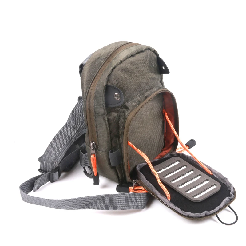 Легкая сумка на талию для ловли нахлыстом Удобная Регулируемая Компактная