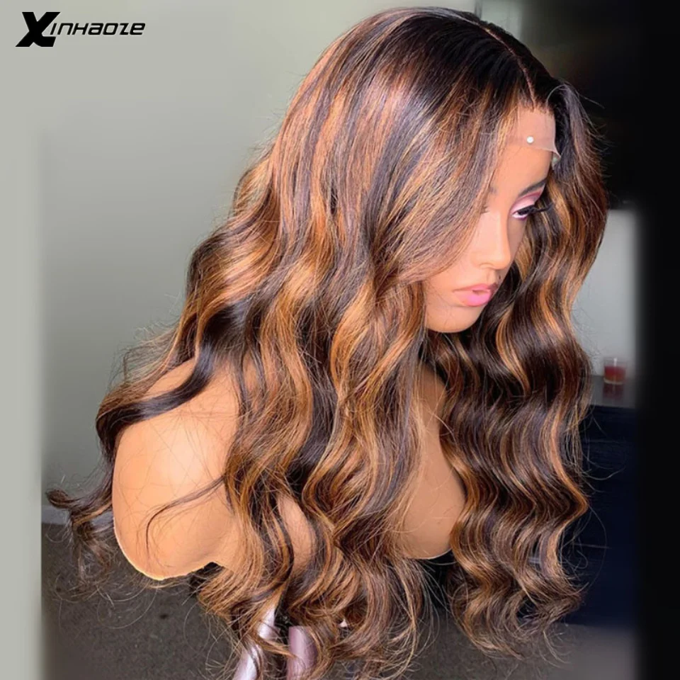 Парики из натуральных каштановых волос 13x 6 с объемными волнами | Шиньоны и парики