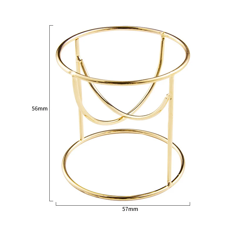 Металлический держатель спонжа для макияжа Подставка хранения Губки Держатель