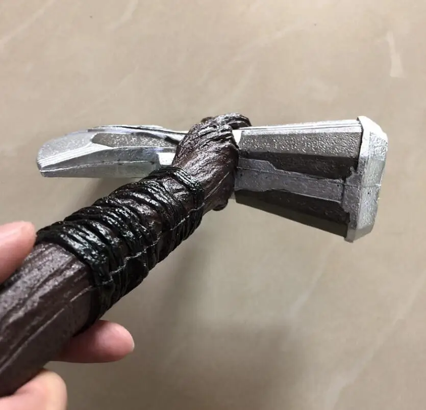 : Конец игры Thor Hammer Ax оружие косплей ролевые фильм Тор громовой Молот Stormbreaker