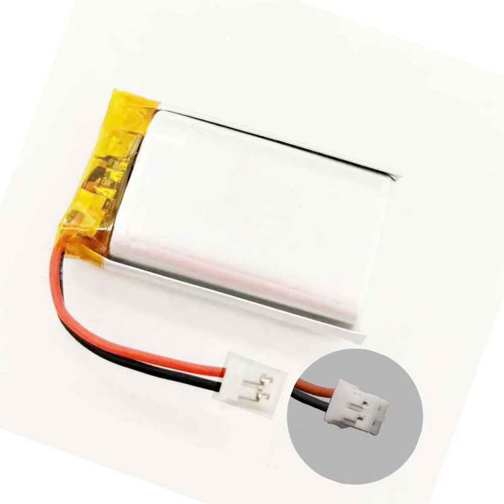 

MSDS/UL Verified, 2PCS 3.7V 10000mAh 1160100 Li Lithium Polymer Ion Battery with 2.0mm JST Connector