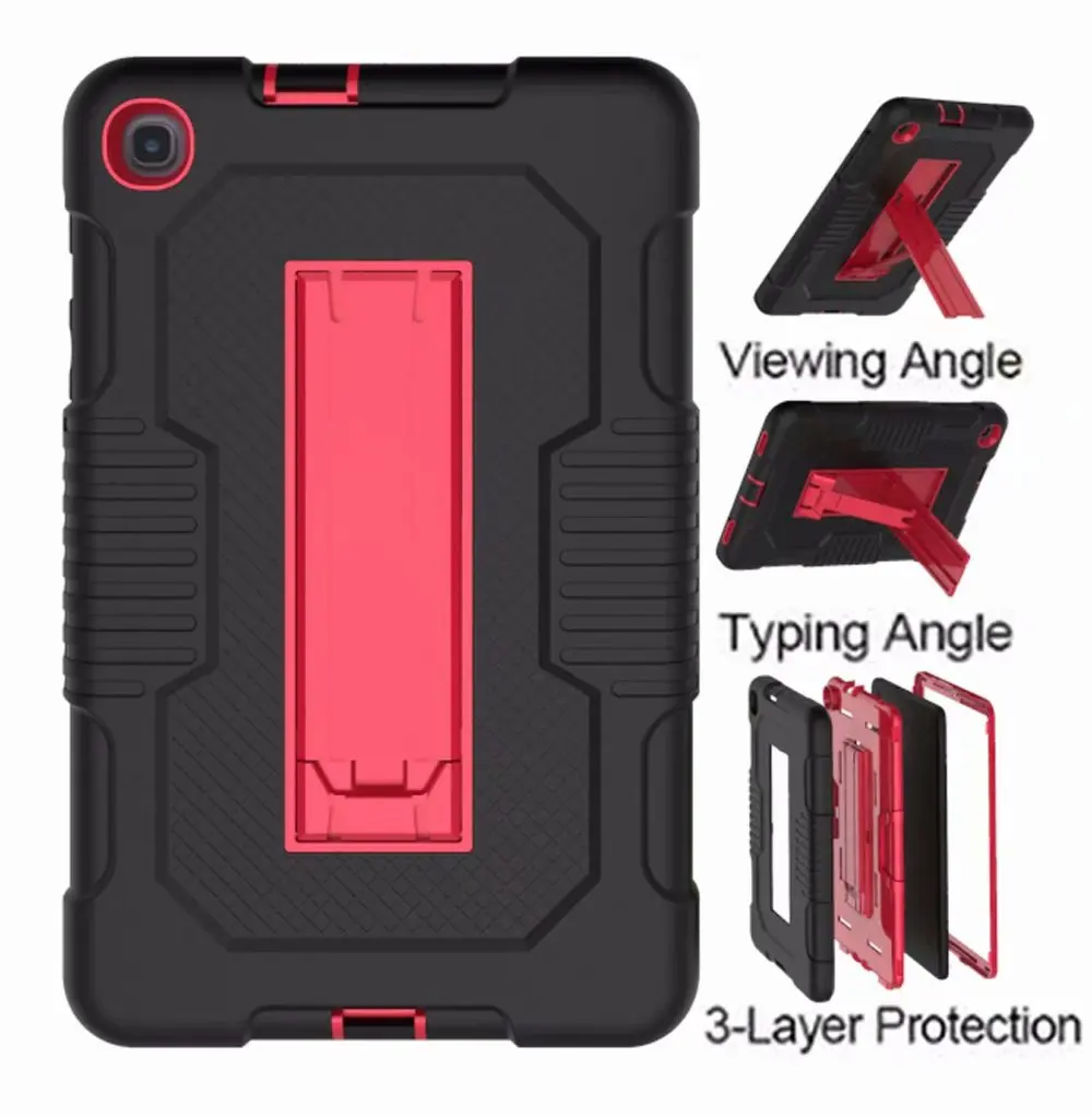 

Silicone +PC Hybrid Protective Anti Slip and Anti Fall of Armored Shell Cover for Samsung Galaxy Tab A 8.4 2020 T307 Case