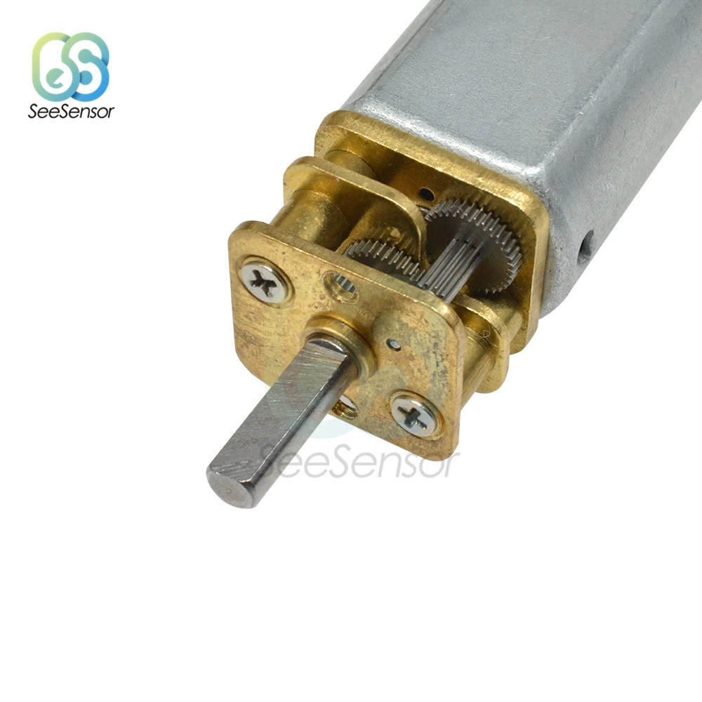 GA13-050 DC 12V Micro Speed Gear Motor Reduction With Metal Gearbox Wheel 10 30 60 100 150 200 300RPM | Обустройство дома