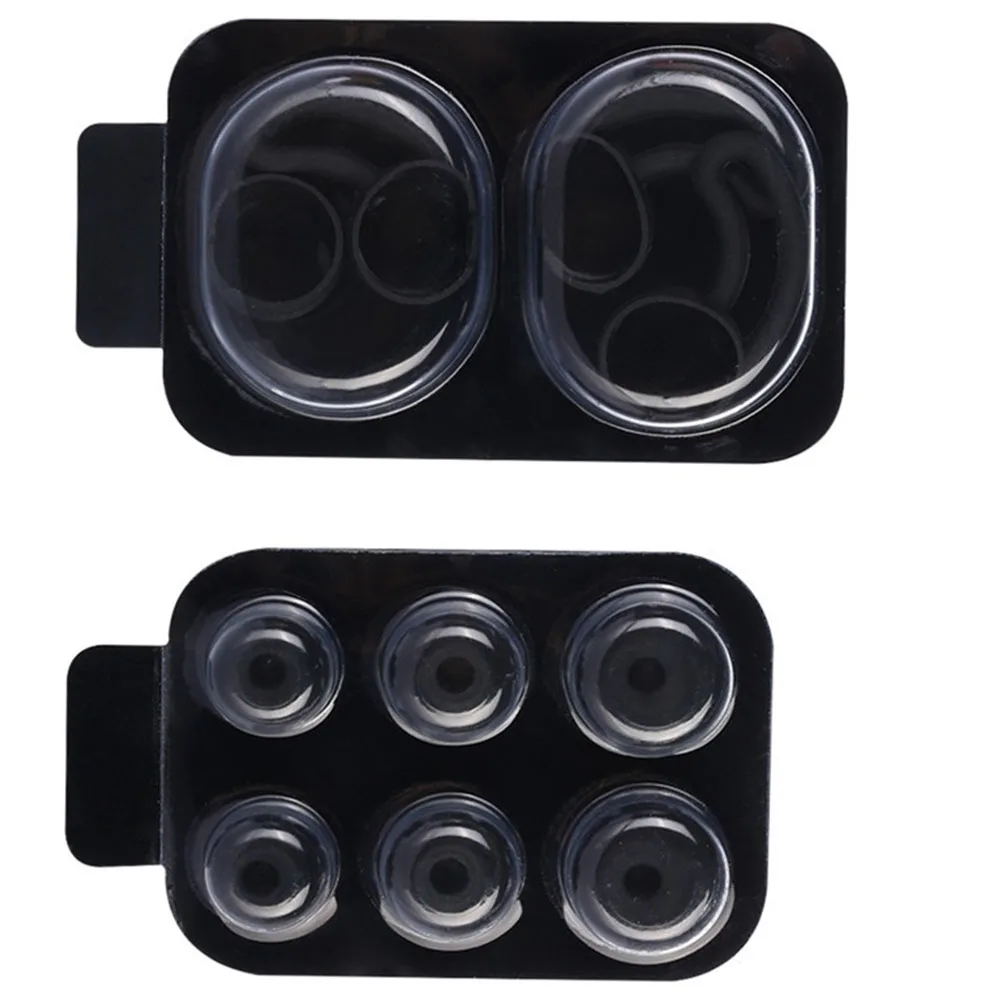 

Ear Tips Kit Durable With Hooks Earbuds Soft Accessories In-Ear Silicone Elastic Noise Isolation Replacement X