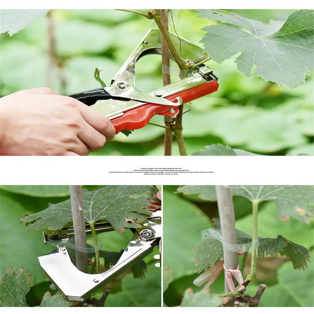 

Tape Tying Tool Branch Stapler For Labor Saving Garden Plant Vine Tie With Ajustable Screw