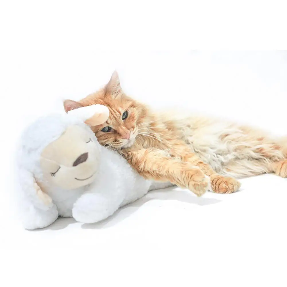 Плюшевая игрушка для тренировки сердцебиения щенок поведенческая тренировочная