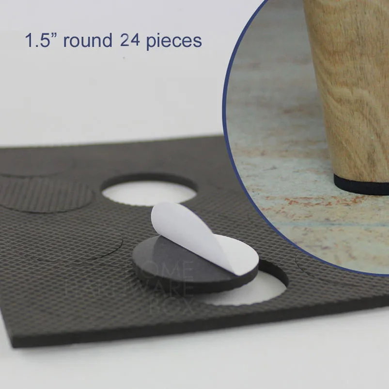 24 шт. самоклеящиеся защитные накладки на стул 1 5 дюйма (40 мм)|pad pad|pad chairpad adhesive |