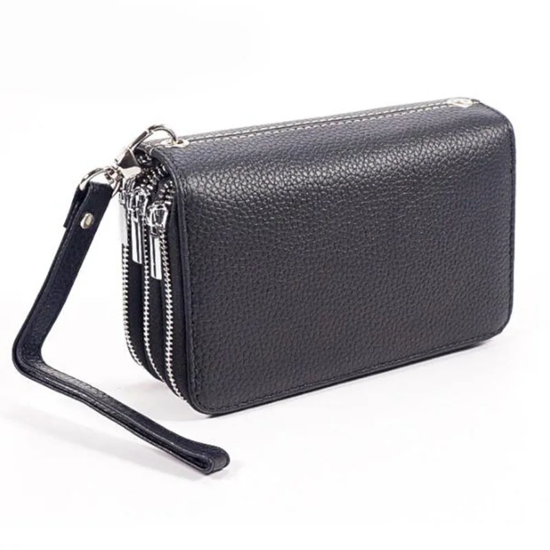 Бумажники для автомобильных ключей из натуральной кожи модный держатель