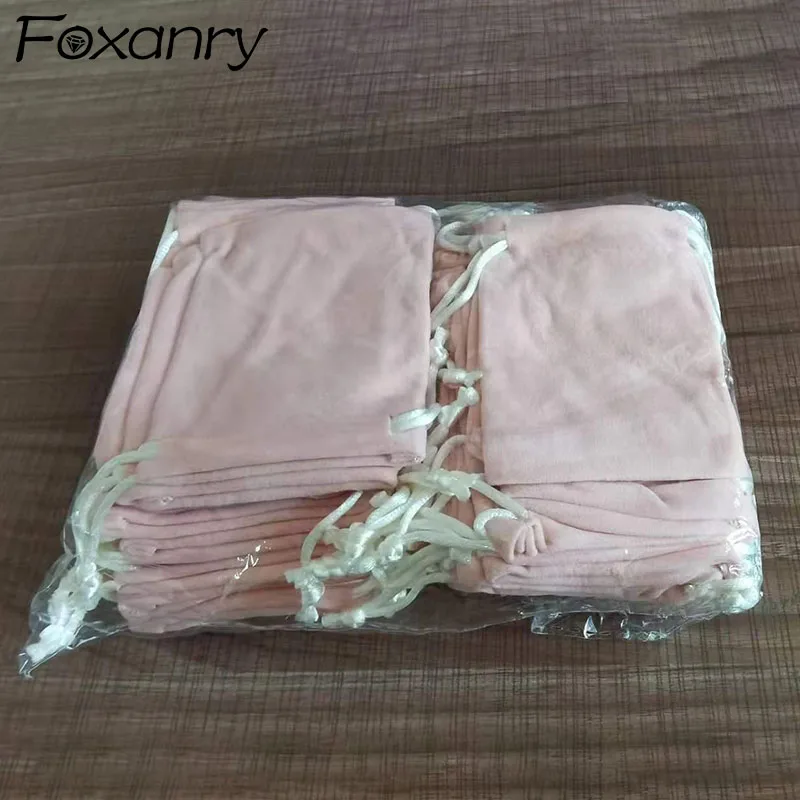 

FOXANRY бархатные мешочки для хранения ювелирных изделий