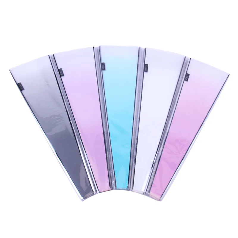 50 шт. Цветочная упаковочная бумага градиентный цвет Одиночный пакет Роза ОПП