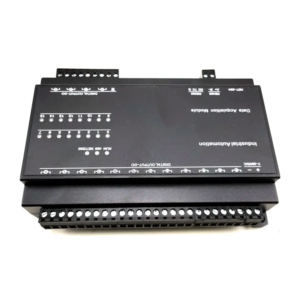 16-channel relay output module Modbus RTU unit 220V 5A contact capacity equipment RS485 | Обустройство дома