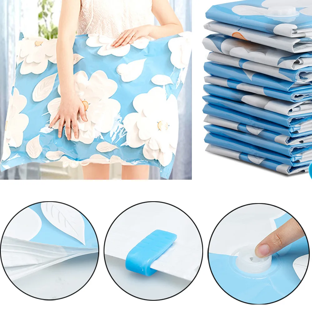 Новинка экономия пространства вакуумные пакеты для хранения сжатый органайзер