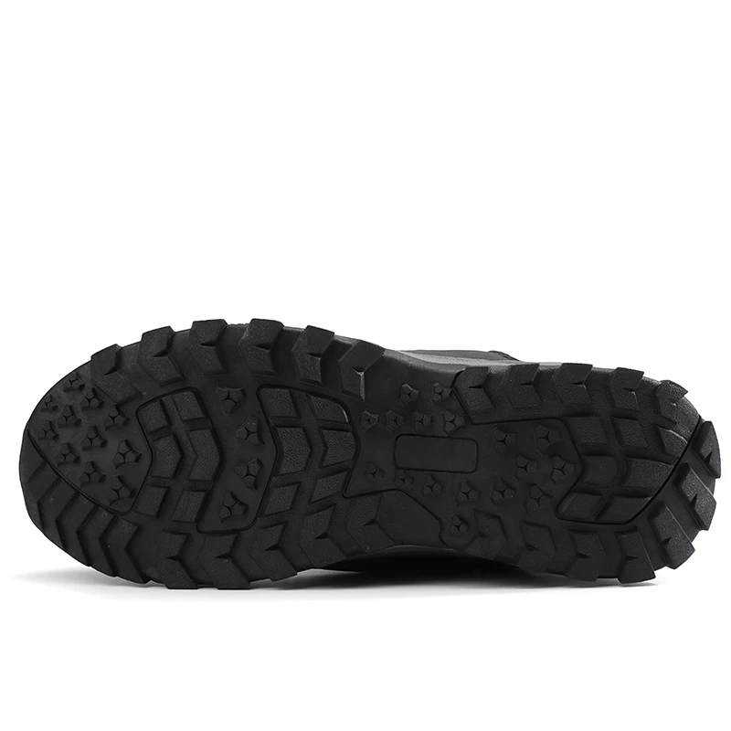 

Men Boots High Quality Ankle Boots Warm Fur Plush High Help Snow Boots Winter Work Shoes Big Size 39-46