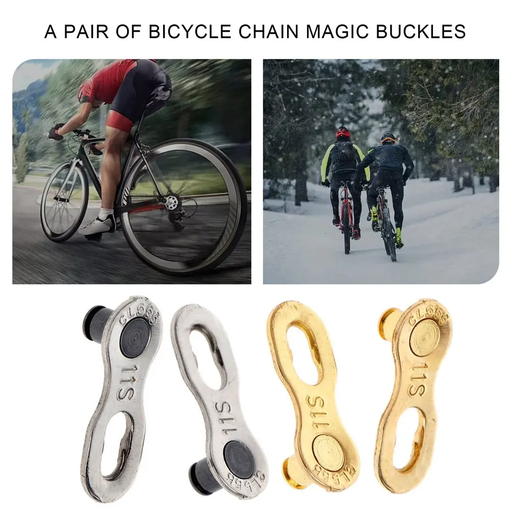 

1 Speed Bicycle Chain Connector Lock Quick Link Road Bike Magic Buckle Master Bicycle Joint Cycling Parts Bike Accessories
