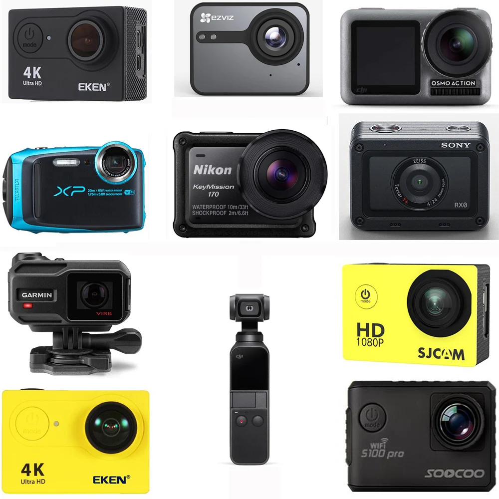 Go pro 3-полосная рукоятка штатив монопод селфи палка для Gopro7 6 5 4 3 2 SJ4000 SJ8Pro Yi 4K DJI OSMO аксессуары для экшн-камеры
