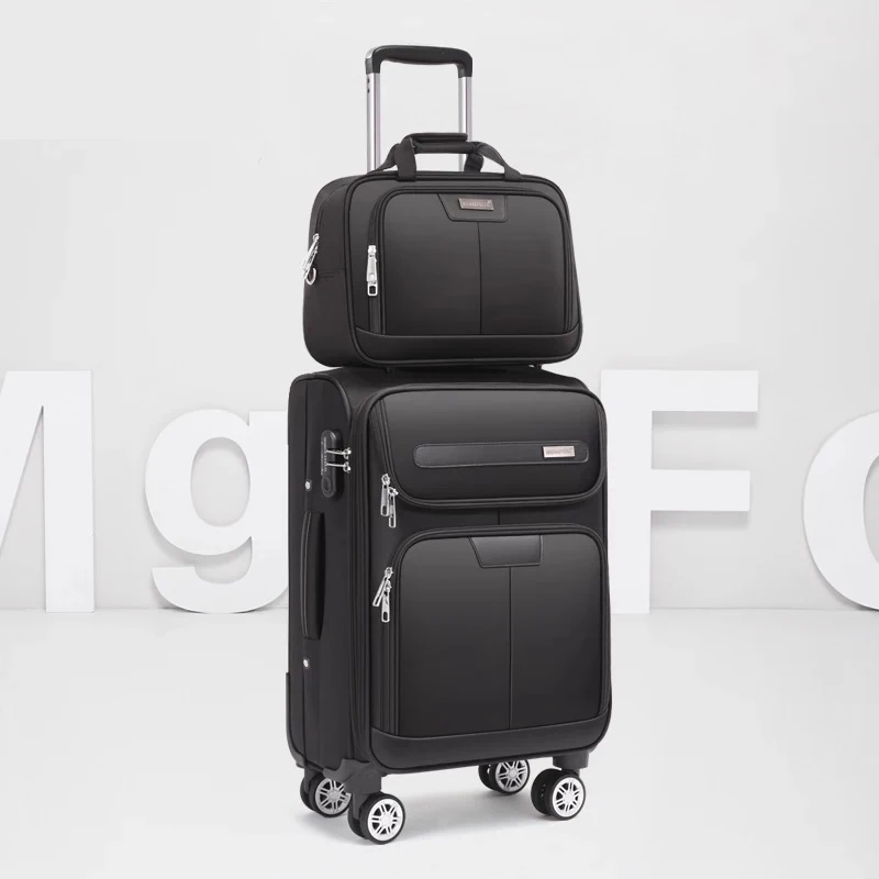 Мужской деловой чемодан серии 20/22/24 дюймов нейлоновая сумка наборы чемоданов на