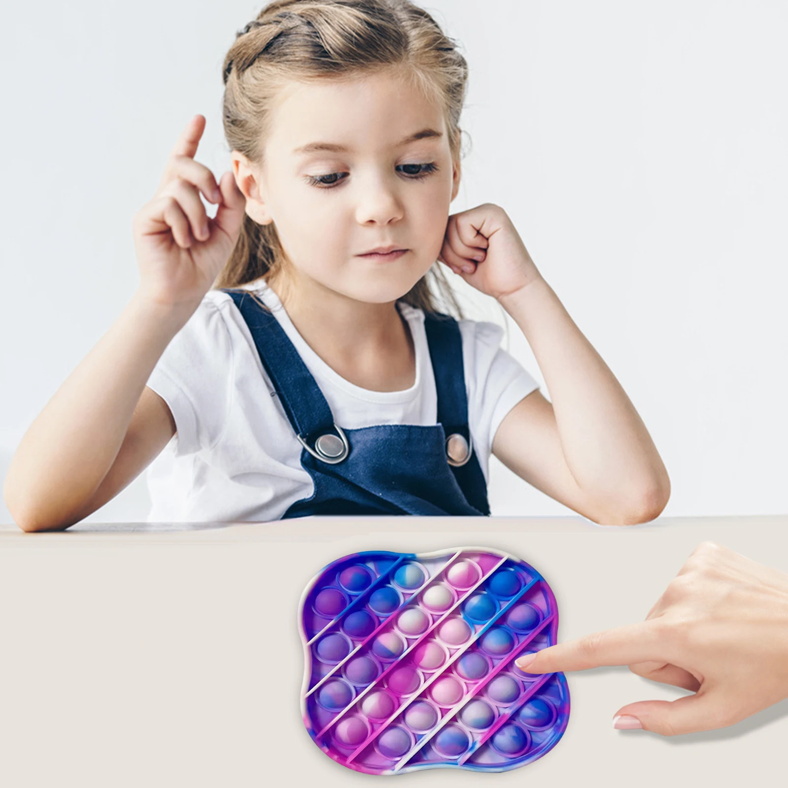 

Push Pop Bubble Sensory Toy Autism Needs Squishy Stress Reliever Toys Adult Kid Funny Anti-stress Pop Fidget Reliver Stress