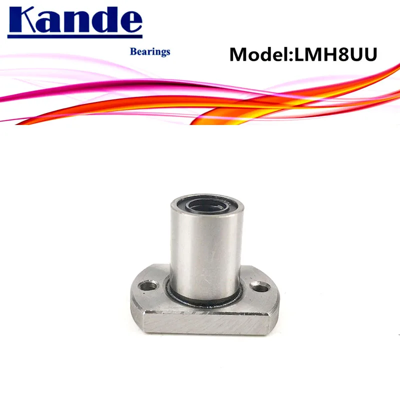 LMH8 UU 1 шт./лот LMH8UU линейный шариковый подшипник с круглым фланцем 8 мм для 3D