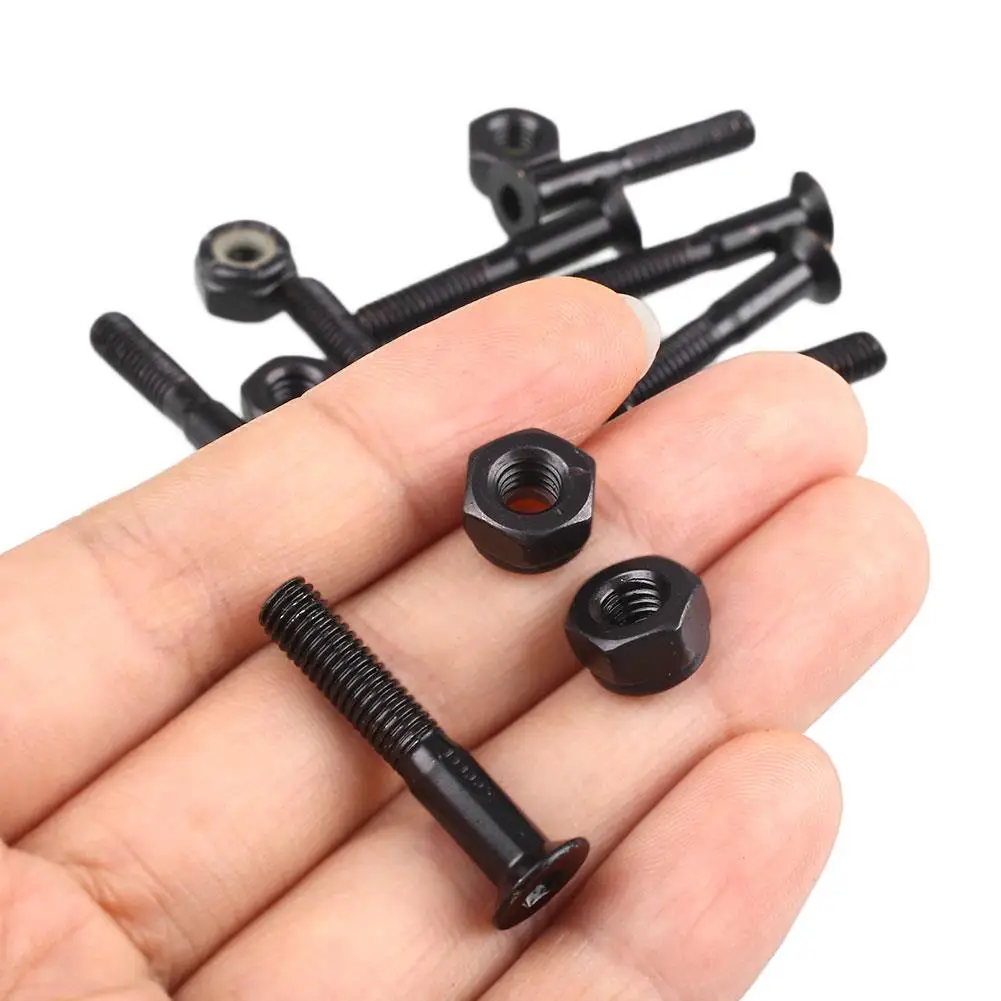 8 шт./лот 29 мм скейтборд оборудование гвозди Болт Винты Комплект Скейтбординг