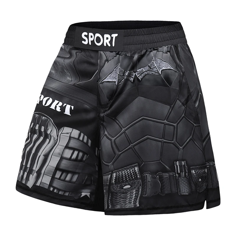 

Летние спортивные штаны для мальчиков, 3d мультяшный принт, для бега, фитнеса, повседневные спортивные штаны 2021, новый дизайн, шорты для ММА д...