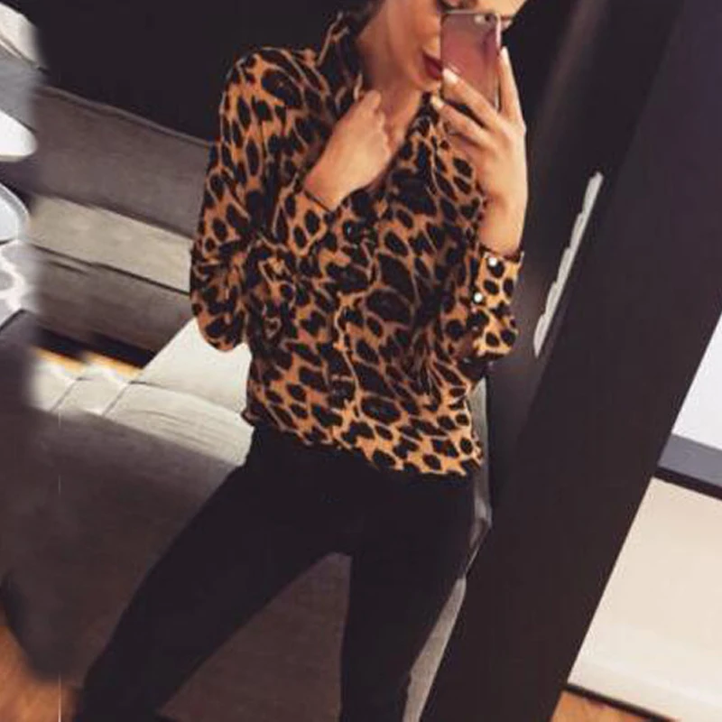 Женские топы с v образным вырезом рубашка длинным рукавом Тонкая Повседневная