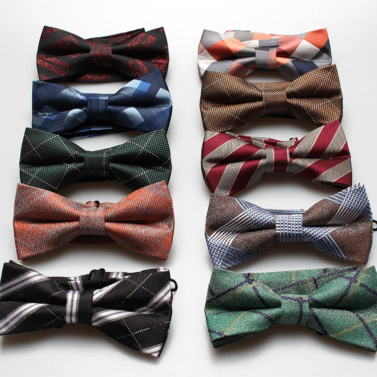 Sitonjwly мужской деловой галстук бабочка из полиэстера Мужская рубашка свадебное