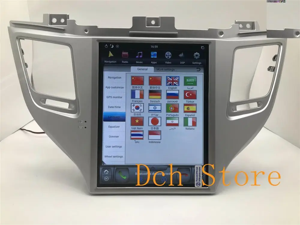 Автомобильный DVD плеер Tesla Style 10 4 дюйма вертикальный экран Android 9 0 GPS навигация для