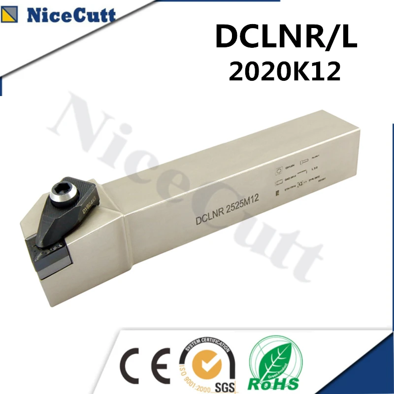 Nicecutt DCLNR2020K12DCLNL2020K12 токарный станок с ЧПУ инструмент внешний держатель для CNMG