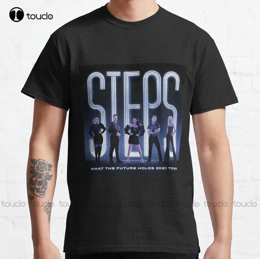 

Steps What The Future Hold Tour 2021 Classic T-Shirt Funny Shirt Custom Aldult Teen Unisex Fashion Funny New Xs-5Xl New