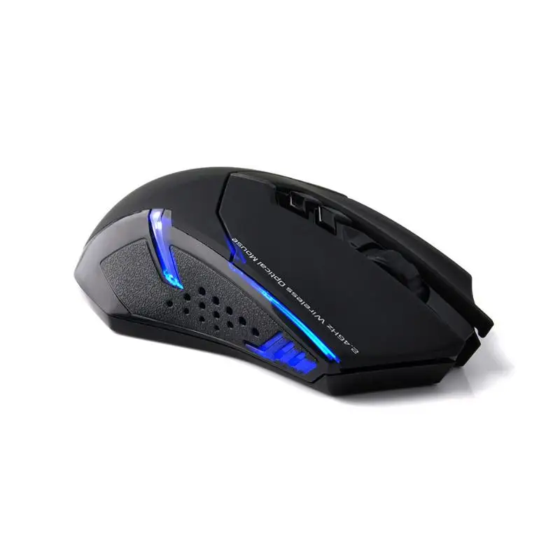 ET X-08 2000DPI регулируемая 7 кнопок 2 4G Беспроводная игровая мышь Профессиональная для