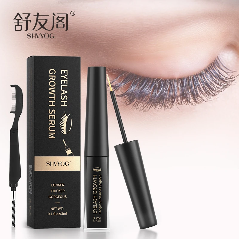 SHVYOG Усилитель роста ресниц сыворотка натуральный травяной медицина ресницы для