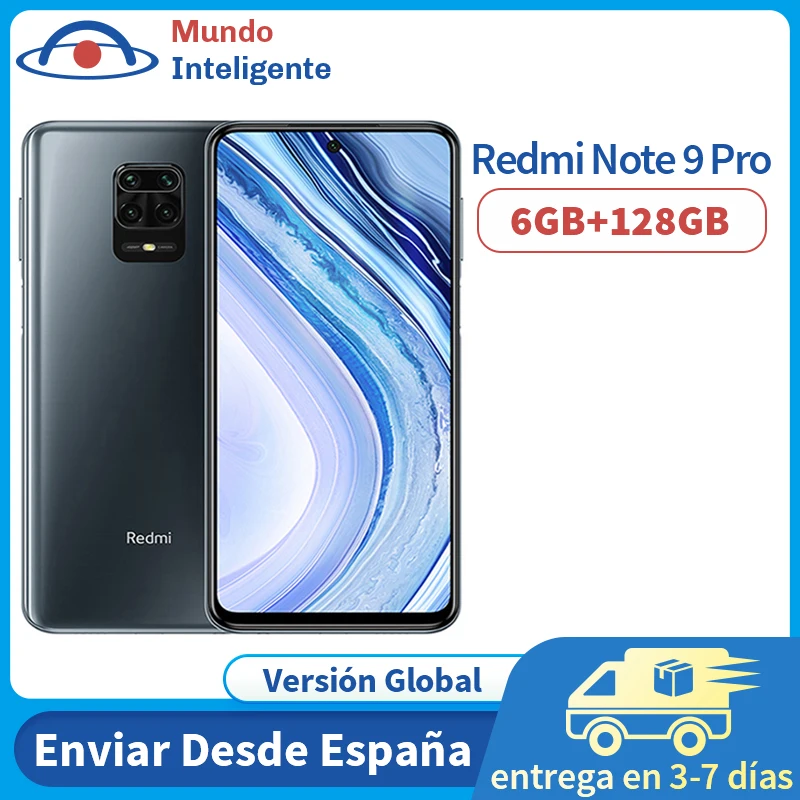 Смартфон глобальная версия Redmi Note 9 Pro 6 ГБ 128 Snapdragon 720G дисплей 67 дюйма 64