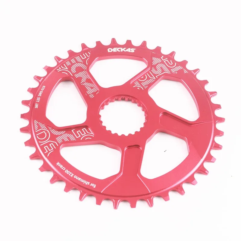 DECKAS, 12 Скоростей, круглая цепь, центральный замок, MTB велосипед, 32 T, 34 T, 36 T, 38 T, зубная пластина, запчасти для M7100, M8100, M9100, шатун