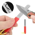 400800 Grits двухсторонний рыболовный крючок точильный камень горячий портативный наружный двойной паз рыболовный крючок Hone Шлифовальная Пилка Новинка