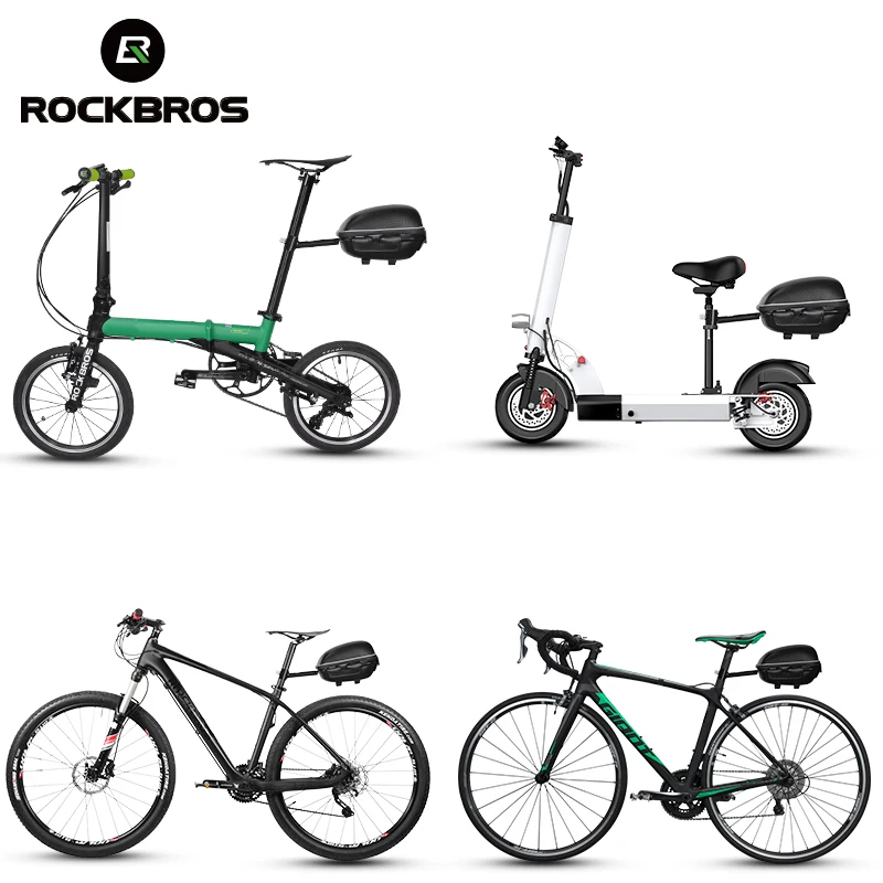 ROCKBROS велосипедная сумка водонепроницаемая жесткая оболочка подвесной задний