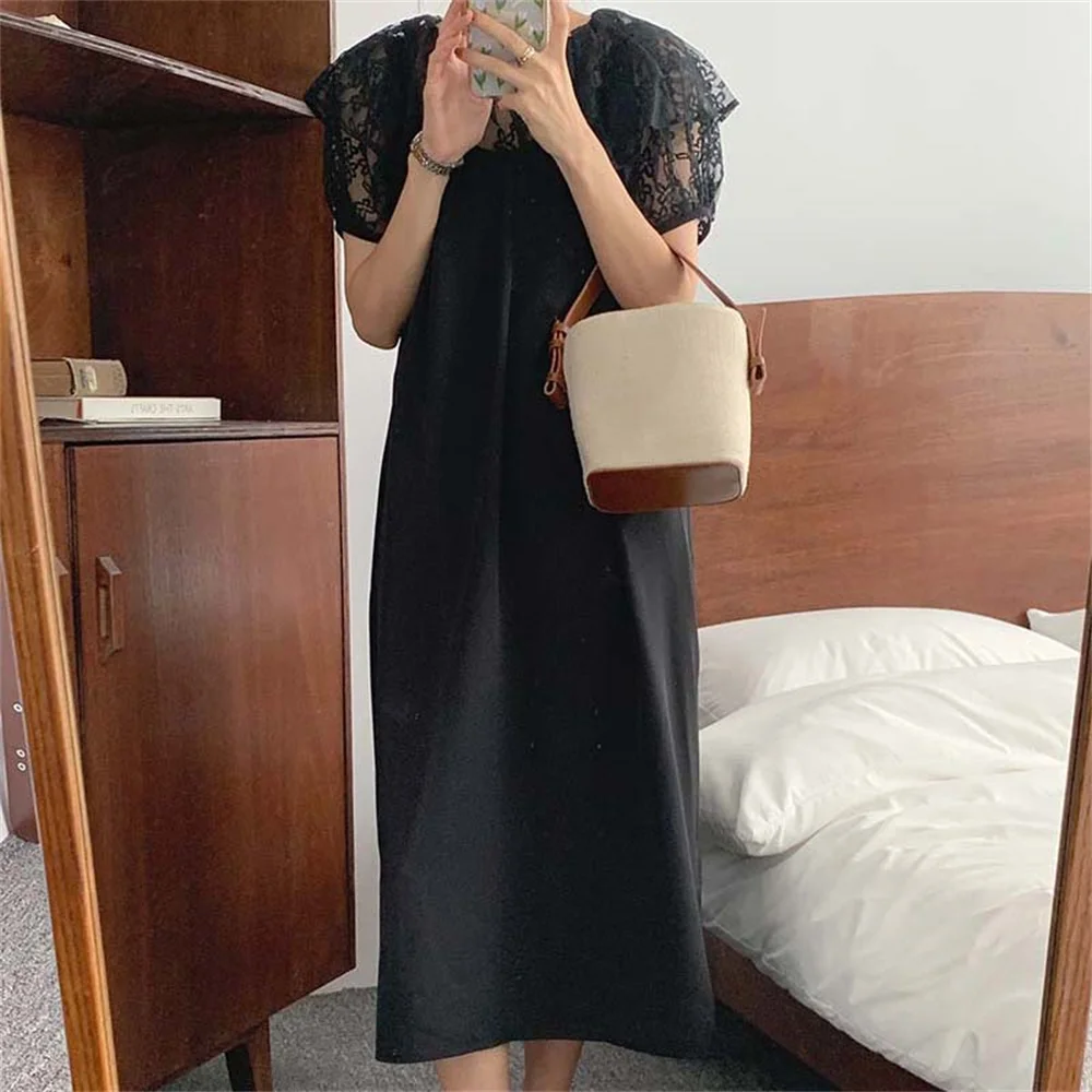 

Винтажный мягкий костюм Alien Kitty для девочек, комплект из 2 предметов, новинка 2021, летние кружевные свободные топы, милая вечерние няя Повседне...